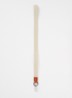 Sokey sleutelhanger met details van leer en logoprint - Cognac