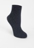 Sokken met glitter - Donkerblauw