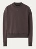 Temi sweater met ronde hals - Donkerbruin