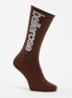Vroum sokken in katoenblend met logoprint - Chocoladebruin
