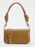 Crossbodytas met afneembare schouderriem - Camel