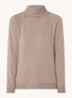 Fijngebreide coltrui in kasjmierblend - Taupe