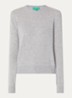 Fijngebreide pullover van kasjmier - Lichtgrijs