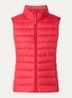 Gewatteerde bodywarmer met waterafstotende coating - Koraalrood