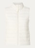 Gewatteerde bodywarmer met waterafstotende coating - Zand