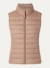 Gewatteerde bodywarmer met waterafstotende coating - Groen