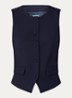 Gilet met ronde hals - Donkerblauw