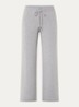 High waist straight fit joggingbroek - Lichtgrijs