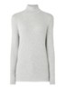Longsleeve met col - Lichtgrijs