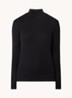 Longsleeve met col - Zwart