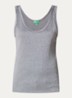 Tanktop met lurex - Grijs