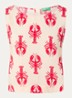 Top met print - Rood