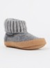 Cozy Lux pantoffel van scheerwol - Donkergrijs