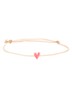 Armband met bedel - Beige