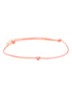 Armband met bedel - Neonroze