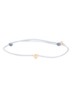 Armband met bedel - Blauwgrijs