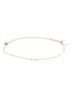 Mini Heart S armband met bedel - Beige