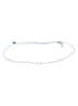 Mini Heart S armband met bedel - Blauwgrijs
