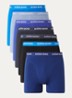 Boxershort met logoband in 7-pack - Blauw