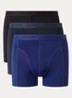 Boxershorts met logoband in 3-pack - Zwart