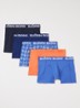 Boxershorts met logoband in 5-pack - Orange