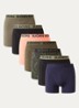 Boxershorts met logoband in 7-pack - Zwart