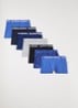 Boxershorts met logoband in 7-pack - Kobaltblauw