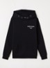 Essential 1 hoodie met logo - Zwart
