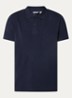 Regular fit polo van piqué katoen  - Donkerblauw