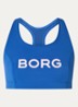 Sport bh met medium support en logo - Blauw