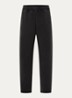 Studio high waist joggingbroek met logo - Antraciet