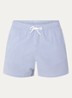 Zwemshorts met streepprint - Donkerblauw