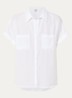 Mia blouse met borstzakken - Wit