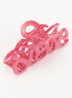 Love haarclip 8 cm - Roze