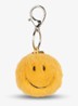 Smiley Fuzzy sleutelhanger - Geel