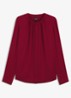 Banorah blouse in zijdeblend - Rood