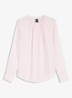 Banorah blouse in zijdeblend - Light/Pastel Pink-680 / Roze