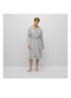 BOSS-SEN Charcoa     Bath robe - Grijsmele