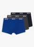 Boxershorts met logoband in 3-pack - Blauw