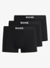 Boxershorts met logoband in 3-pack - Zwart