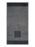 Double badhanddoek - 50 x 100 cm - Donkergrijs