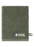 Edge washand - 15 x 21 cm - Mosgroen