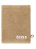 Edge washand - 15 x 21 cm - Bruin