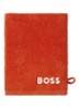 Edge washand - 15 x 21 cm - Oranjerood