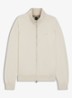 Fijngebreid vest met logo - Creme