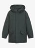 Gewatteerde parka met steekzakken - Open Green-377 / Groen