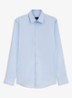 H-Hank-Kent slim fit overhemd - Lichtblauw
