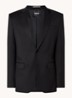H-Huge slim fit colbert van wol met klepzakken - Antraciet