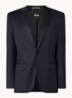 H-Huge slim fit colbert van wol met klepzakken - Donkerblauw