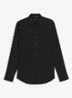 H-Joe-Kent regular fit overhemd - Zwart